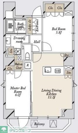 ミリアレジデンス浅草橋IIIの物件間取画像